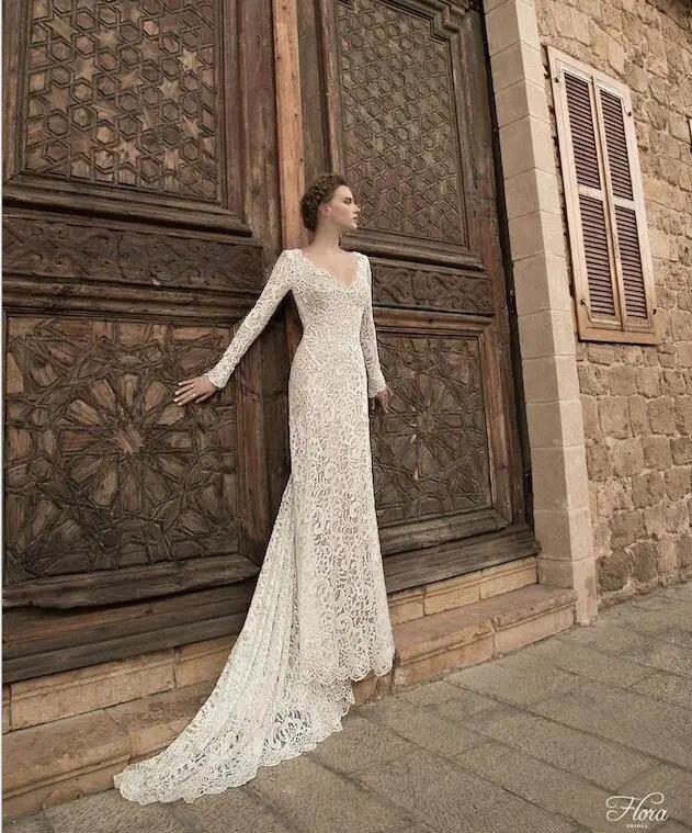 Robe De Soiree Lace Beading Sexy Backless Long Evening  Bride Banquet Elegant Floor-length Dress