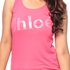 Chloe Mare Donna Tank Top for Women - L, Coral Pink
