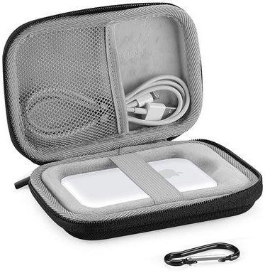 ProCase Carrying Case for MagSafe Battery Pack, Hard EVA Travel Protective Storage Case with D Buckle -Black