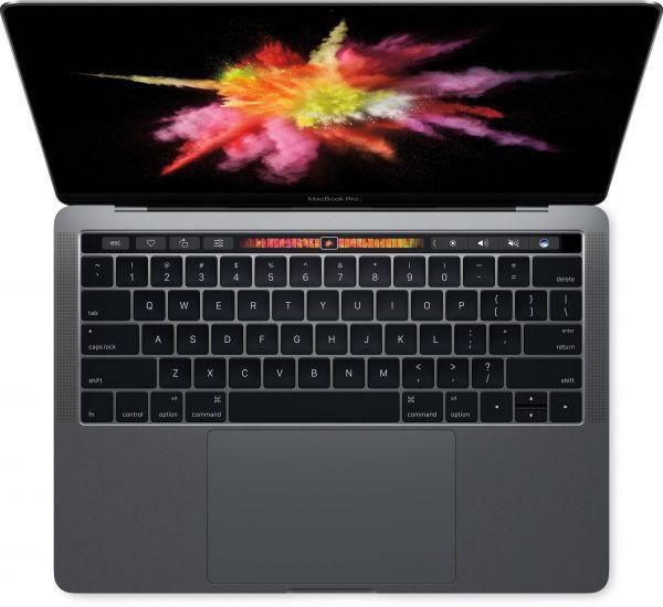 Latest Apple MacBook Pro Laptop With Touch Bar MLH12ZP/A - Intel Core i5-2.9GHz, 13Inch, 256GB, 8GB, MacOS Sierra, Space Gray