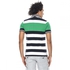 Santa Monica M707685C Lismore Polo Shirt for Men - M, Navy Stripe
