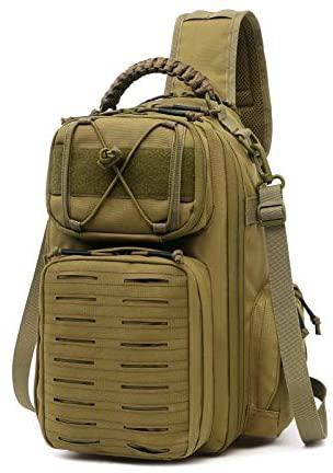 حقيبة كتف عسكرية للرجال من ANTARCTICA حقيبة ظهر كتف متعددة حزمة هجومية