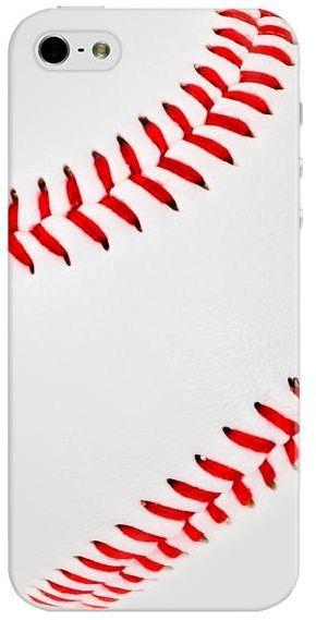 Stylizedd Premium Slim Snap Case Cover Gloss Finish for Apple iPhone SE / 5 / 5S - Baseball