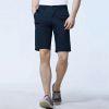 Giordano Men's Cotton Twill Regular Shorts Navy Blue - Size 32