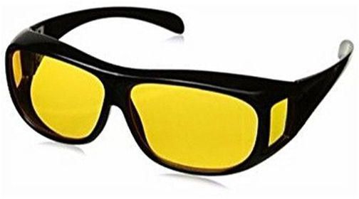 Night Hd Vision Clear Glass For Driving YELLOW-3PCS