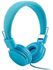 Earphone 100% And High Quality Adjustable Foldable Kid-Blue