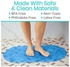 Slipping Preventer Bathtub Mat For Shower 65x40 CM 1 Piece Random Color
