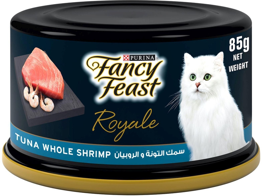 Purina Fancy Feast Royale Tuna and Shrimp Wet Cat Food Can 85g