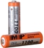 M & P Rechargeable Battery Charger + 4 AA Rechargble Batteries