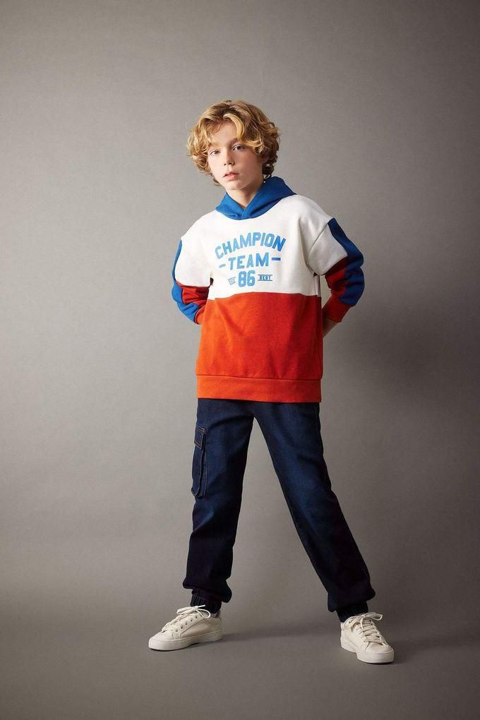 Defacto Boy Cargo Jogger Jeans