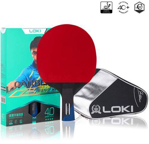 Loki Carbon 4 Star Table Tennis Racket Long Hand FL
