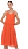 TrendyolMilla MLWSS16GV2965 Casual Dress for Women - 36 EU, Orange