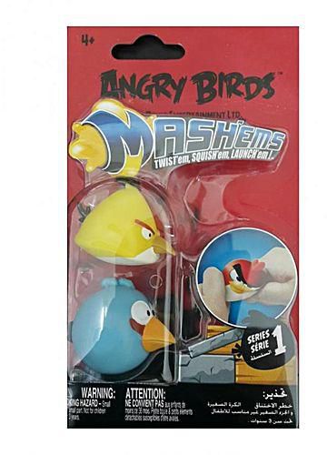 Angry Birds Angry Birds Mash'ems - Series 1 - Yellow/Blue