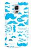 Stylizedd Samsung Galaxy Note 4 Premium Slim Snap case cover Matte Finish - Le Moustache
