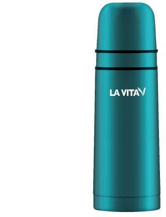 La Vita - Stainless steel Vacuum flask 0.35L - Turquoise