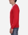 Coup Plain V-Neck Pullover - Red