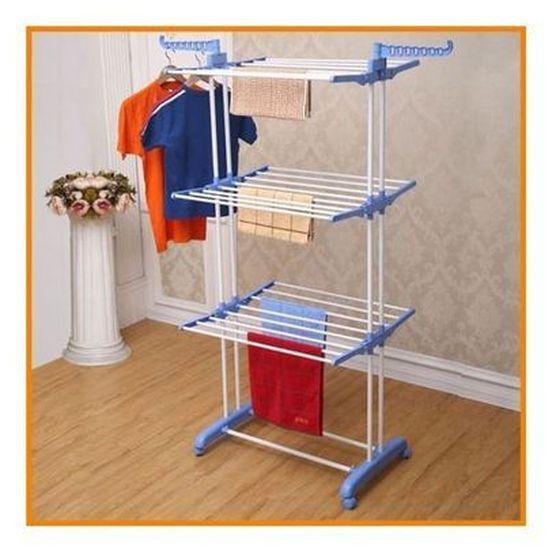 Drying Rack - 3 Levels - Blue