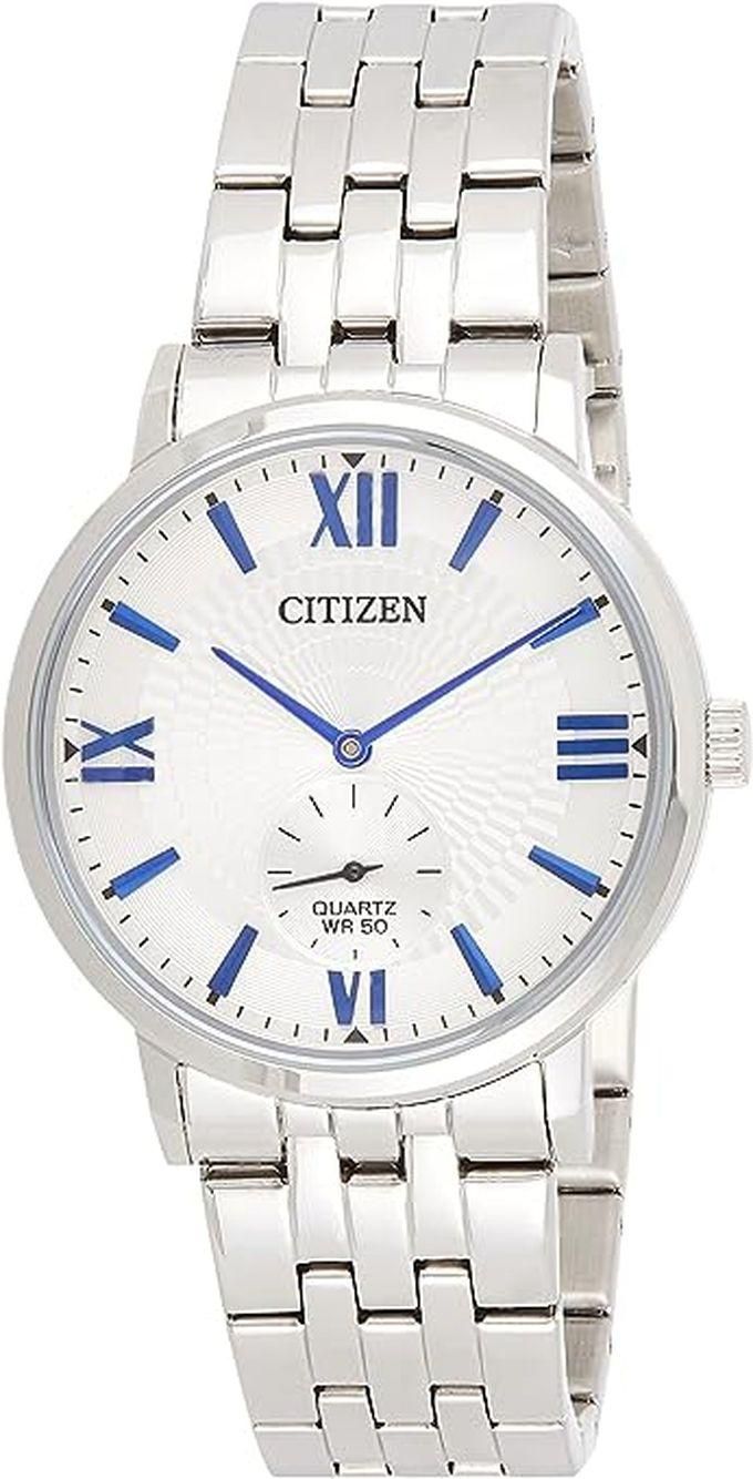 Citizen Watches Citizen Quartz White Dial Stainless Steel Men's Watch Silver BE9170-72A