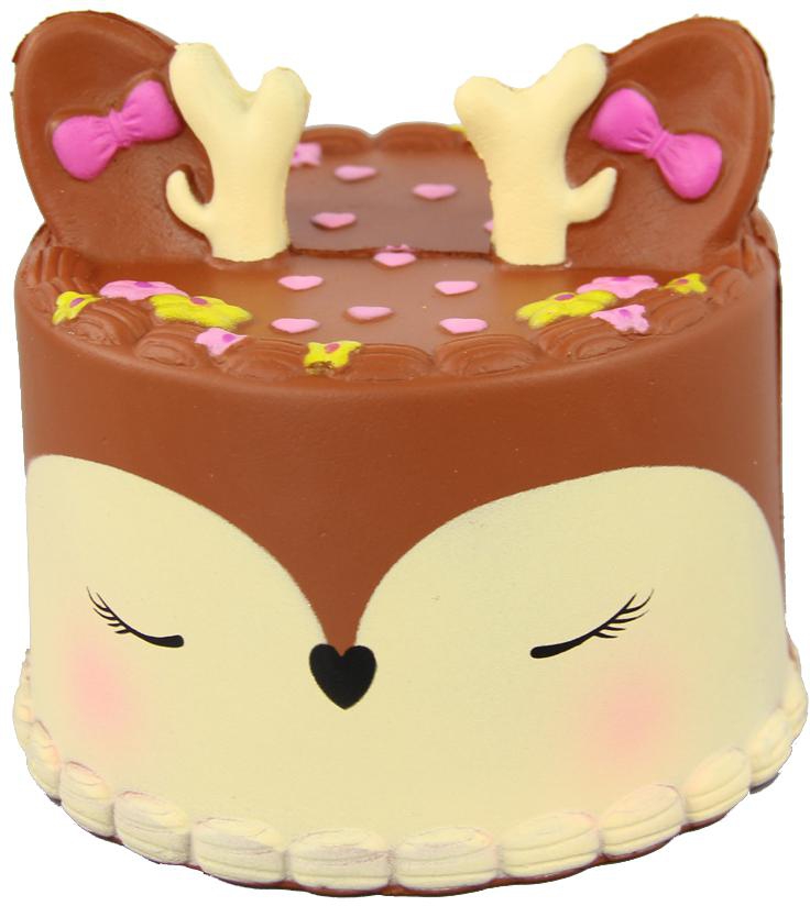 Jumbo Squishy Antler Cake Relieve Stress Toys