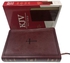 KJV Large Print Personal Size Reference Bible, Brown LeatherTouch And Imitation Leather By Holman
