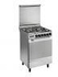 Universal New Classic Freestanding Gas Cooker, 4 Burners, Stainless Steel, 55 cm