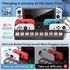 Switch TV Docking Station with Joycon Charger, Replacement for Switch TV Dock with 4K HDMI, Switch Base Station Charging Stand with Switch Controller Charger & 10 Game Slots