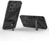 جراب متوافق مع هاتف Vivo X80 Lite ، - غطاء مسند فائق الجودة - مقاوم للصدمات شديد التحمل - غطاء واقي مضاد للخدش - مقاوم للانزلاق - غطاء أصلي جديد من Graby Shop - أسود