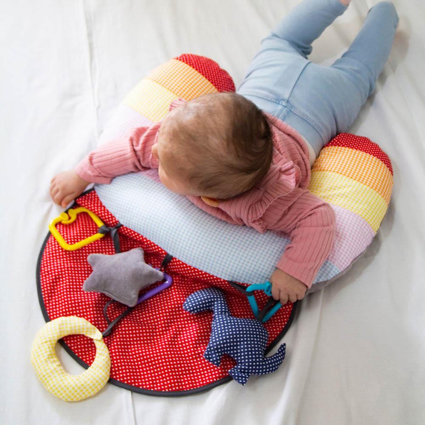 Babyjem - Baby Exercising Pillow With Toys 40 X 50 Cm- Babystore.ae