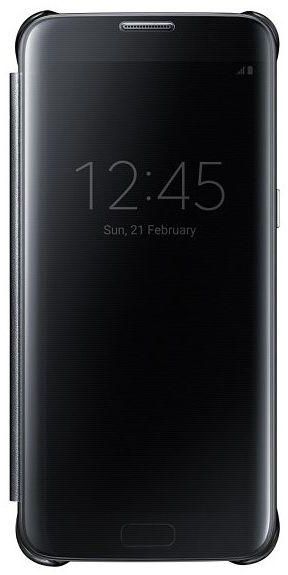 Samsung Galaxy S7 Edge Clear View Cover Black
