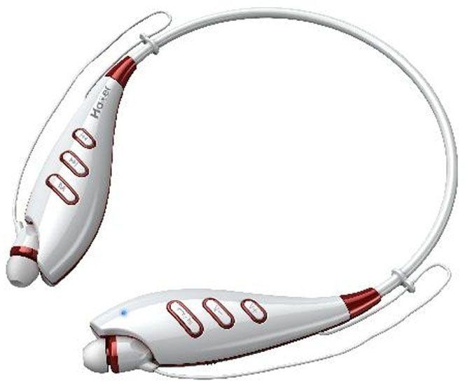 Stereo  Bluetooth Headset with Memory Card Reader – White ‫(S740T for LG, SAMSUNG AND IPHONE