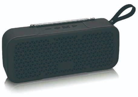 L8 Wireless Bluetooth Speaker with Radio - Black
