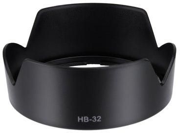 HB-32 Camera Lens Hood For Nikon AF-S DX18-70/105/135mm F3.5-F5.6G Black