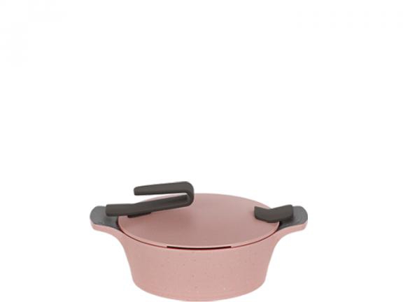 Pyrex - Cooking pot 24 cm - Artisan Granite – Rose