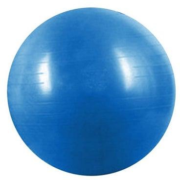 كرة AB لتمارين الجسم الصعبة في رياضة اليوغا بأسلوب سويسري تستخدم للياقة وتمارين البطن وخسارة الوزن 65 سم بلون أزرق