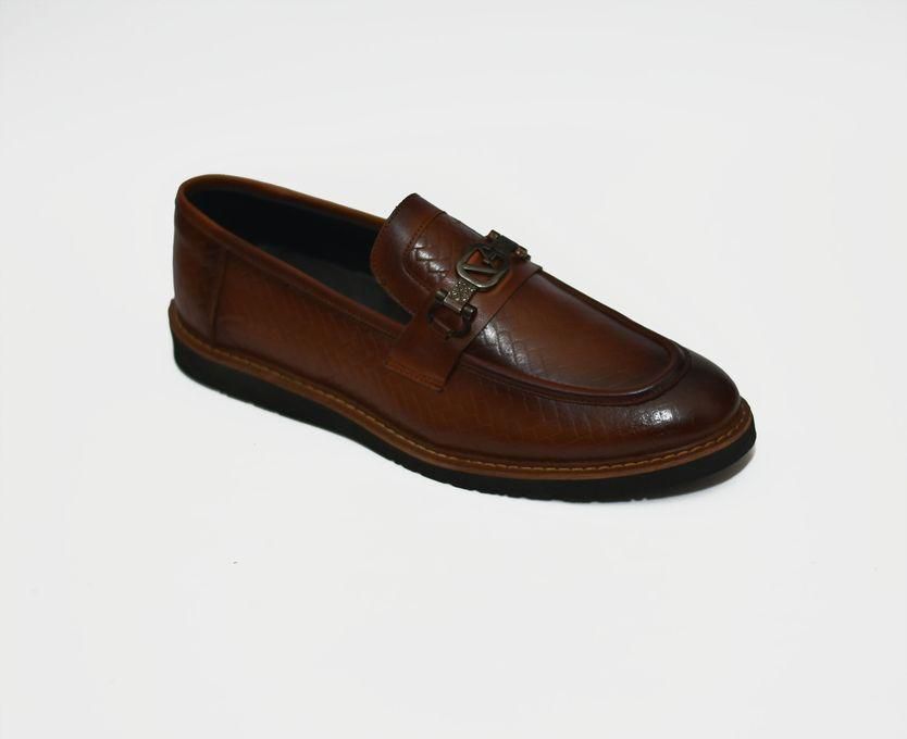 MA Class Havana Leather Loafers
