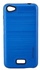 Generic Techno WX3 Back Cover- Armor case Blue