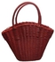 Washable Plastic Shopping & Toiletry Basket/Red