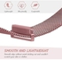Replacement Stainless Steel Band 20mm Bracelet For Xiaomi Amazfit GTS2 / GTS /GTS 2e /GTS 2 Mini - Rose Pink