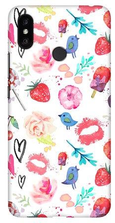 Matte Finish Slim Snap Basic Case Cover For Xiaomi Mi Max 3 Summer Fever
