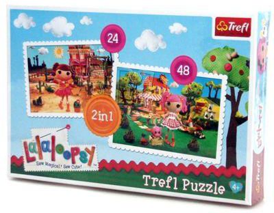 Trefl Puzzle Lalaloopsy Story – 2 in 1 Puzzle – 72 Pcs