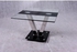 El Helow Style Modern Table - Transparent/Black