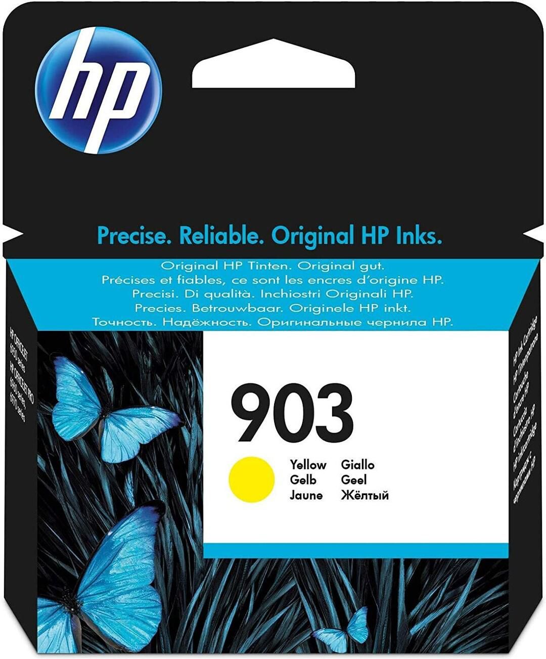 HP 903 Yellow Original Ink Advantage Cartridge - T6L95Ae
