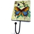 Decorated Wood Hanger With Metal Hook - 2 Pcs
