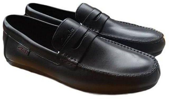 Clarks Classic Black Loafer