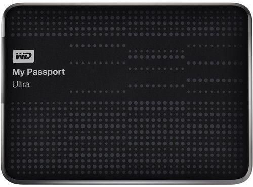 Western Digital My Passport Ultra Portable 500 GB External Hard Drive, Black
