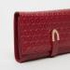 Sasha Quilted Flap Wallet with Button Closure