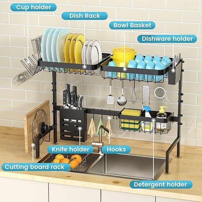quality rust free Kitchen Dish Drying Rack, Over Sink Dish Drying Rack