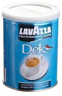 Lavazza Dek Decaffeinated Ground Coffee - 250 g