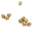 Magideal 100pcs Gold Alloy Pumpkin Spacer Beads 4mm