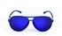 Jojo Eyewear Sunglasses New York Polarized Aviator (Blue Lens)